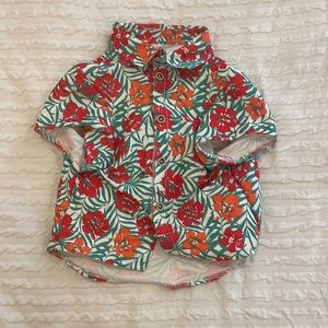DOG HAWAIIAN SHIRT SIZE LARGE